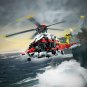 LEGO Technic Airbus H175 Rescue Helicopter 42145 Model Building Set (2,001 Pieces)