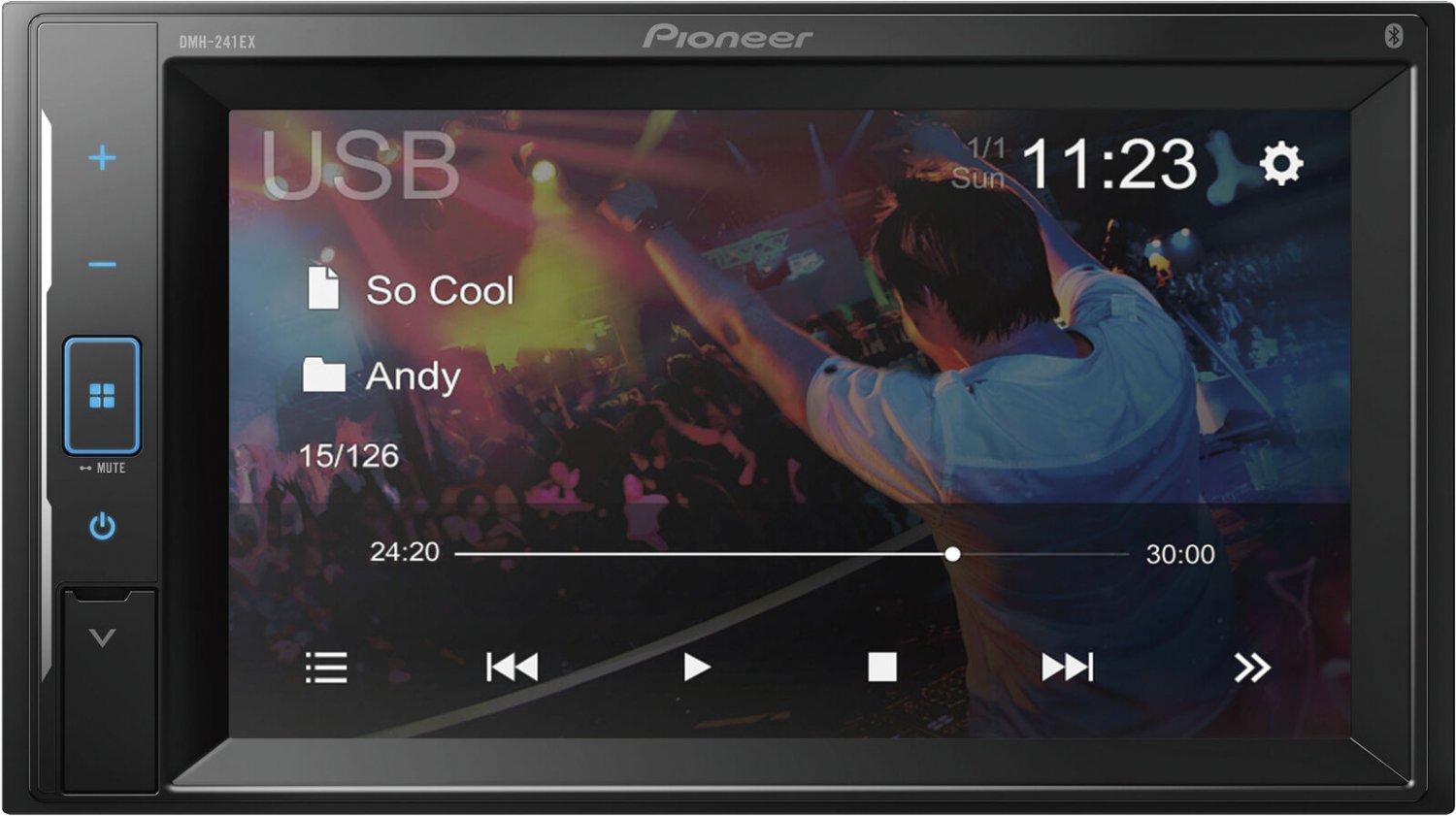 Pioneer - 6.2" Bluetooth Digital Media Receiver