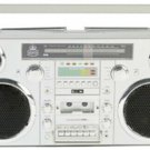GPO Retro GPOBROOKLYNBLACK Brooklyn 80's Bluetooth Boombox Stereo - CD, Cass, FM