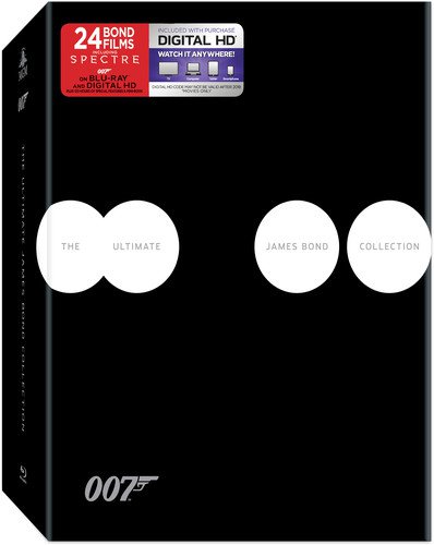 The Ultimate James Bond Collection [New Blu-ray] Boxed Set, Digitally Mastered