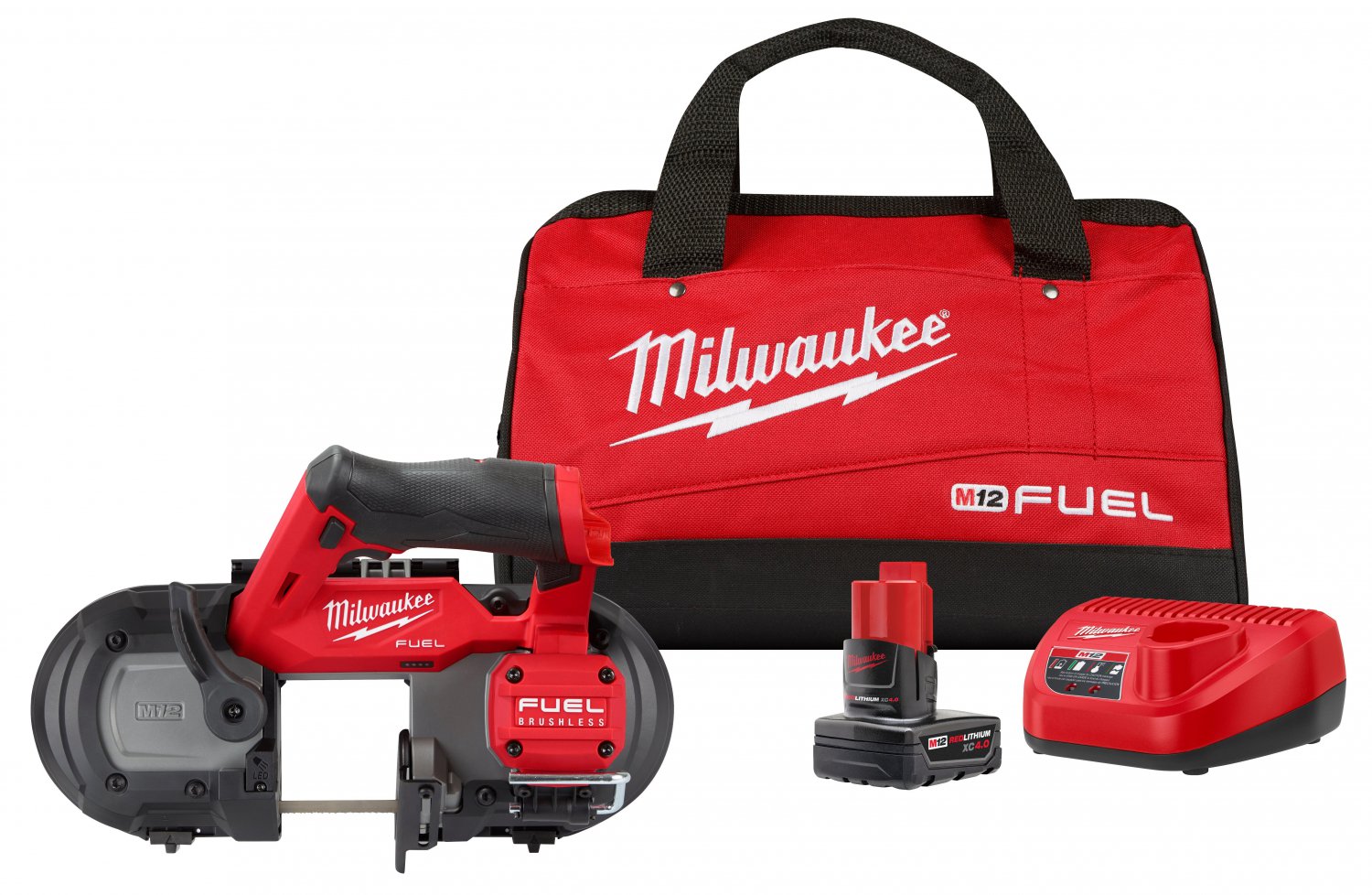 Milwaukee 2529-21XC Tool M12 FUEL 12V Lithium-Ion Cordless Sub-Compact Band Saw