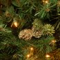 National Tree Company Carolina Pine 7.5 Foot Prelit Artificial Christmas Tree