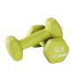 5, 10, and 15 Pound Neoprene Dumbbell Free Hand Weight Set with Rack