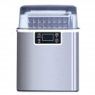 WANDOR 44 Pound 1 Gallon Countertop Self Cleaning Ice Maker with Ice Scoop