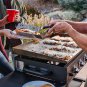 Blackstone 36 Inch 4 Burner Portable Griddle Cooking Station with Storage Rack