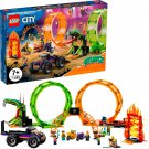 LEGO City Stuntz Double Loop Stunt Arena 60339 Building Toy Set (598 Pieces)