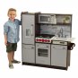 KidKraft Uptown Elite Espresso Play Kitchen with Lights and Sounds and Working Ice Maker