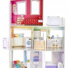Rainbow High House Playset- 3-Story Wood Doll House (4-ft Tall & 3-ft Wide), Fully Furnished
