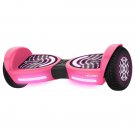 Hover-1 Rocket 2.0 Hoverboard, Pink, LED Lights, Max Weight 160 Lbs., Max Speed 7 Mph