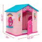 JoJo Siwa Plastic Indoor/Outdoor Playhouse with Easy Assembly by Delta Children