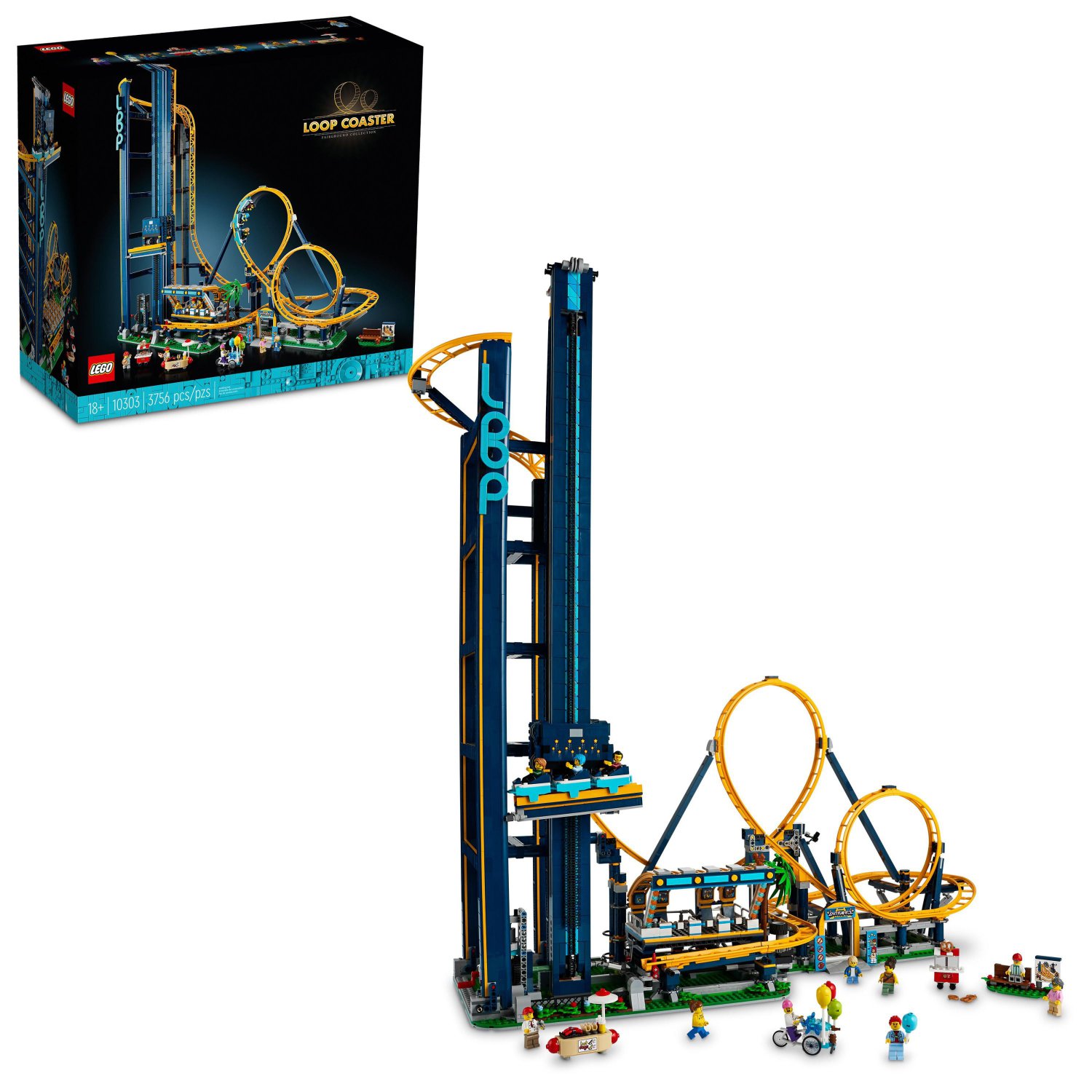 LEGO Loop Coaster 10303 Building Set for Adults (3,756 Pieces)