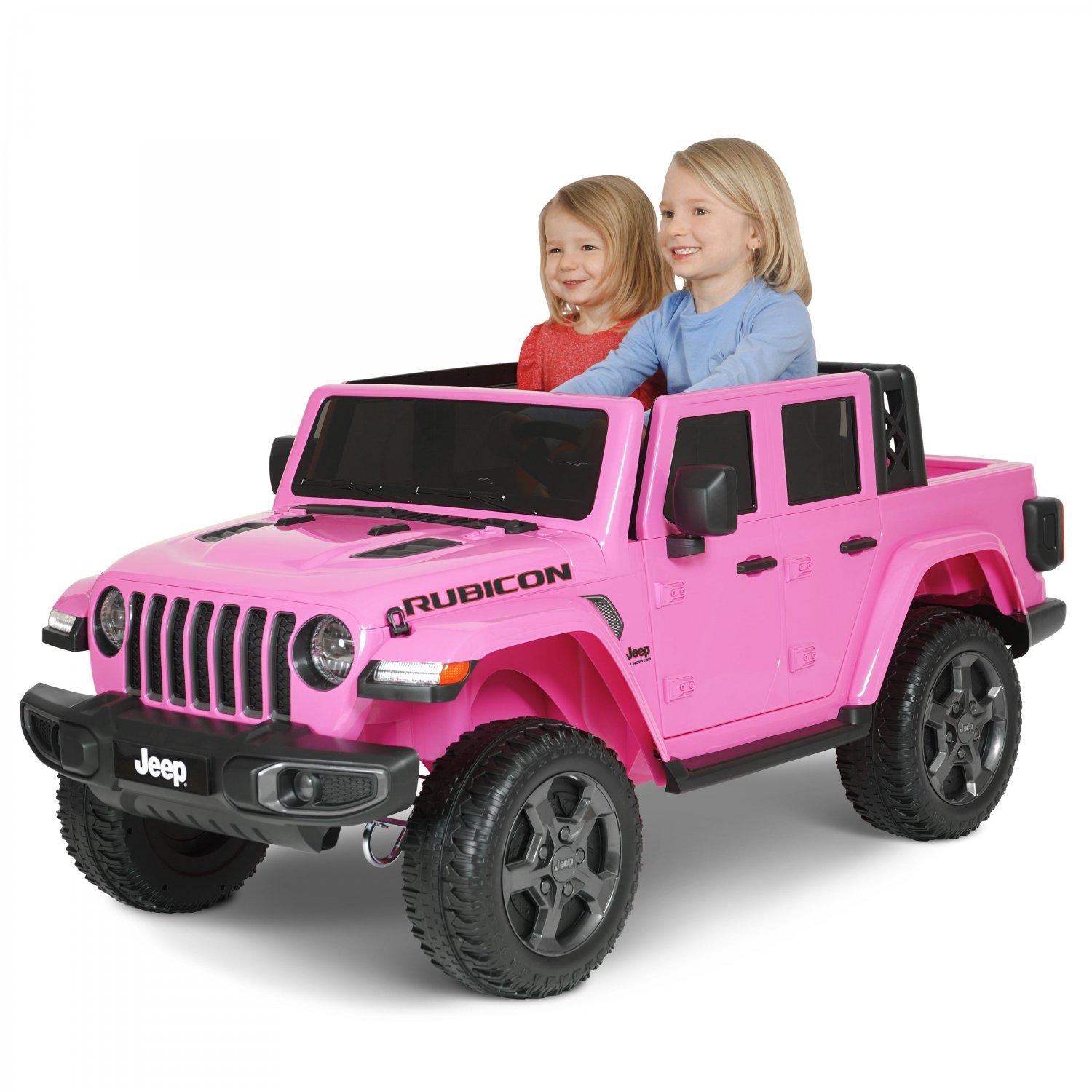 12 Volt Jeep Gladiator Battery Powered Ride On Vehicle, in Pink by Hyper Toys