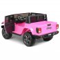 12 Volt Jeep Gladiator Battery Powered Ride On Vehicle, in Pink by Hyper Toys