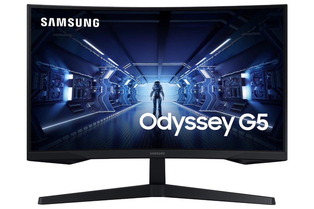 SAMSUNG 27" WQHD Gaming Monitor With 1000R Curved Screen HDR - LC27G54TQWNXZA