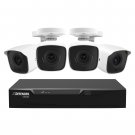 Defender 4k Wired Security Camera System, Night Vision, Mobile Viewing, Motion Detection (4 Cameras)