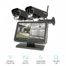 Defender PhoenixM2 Non Wi-Fi. Plug-in Power. Security Camera System with 7" Display Monitor