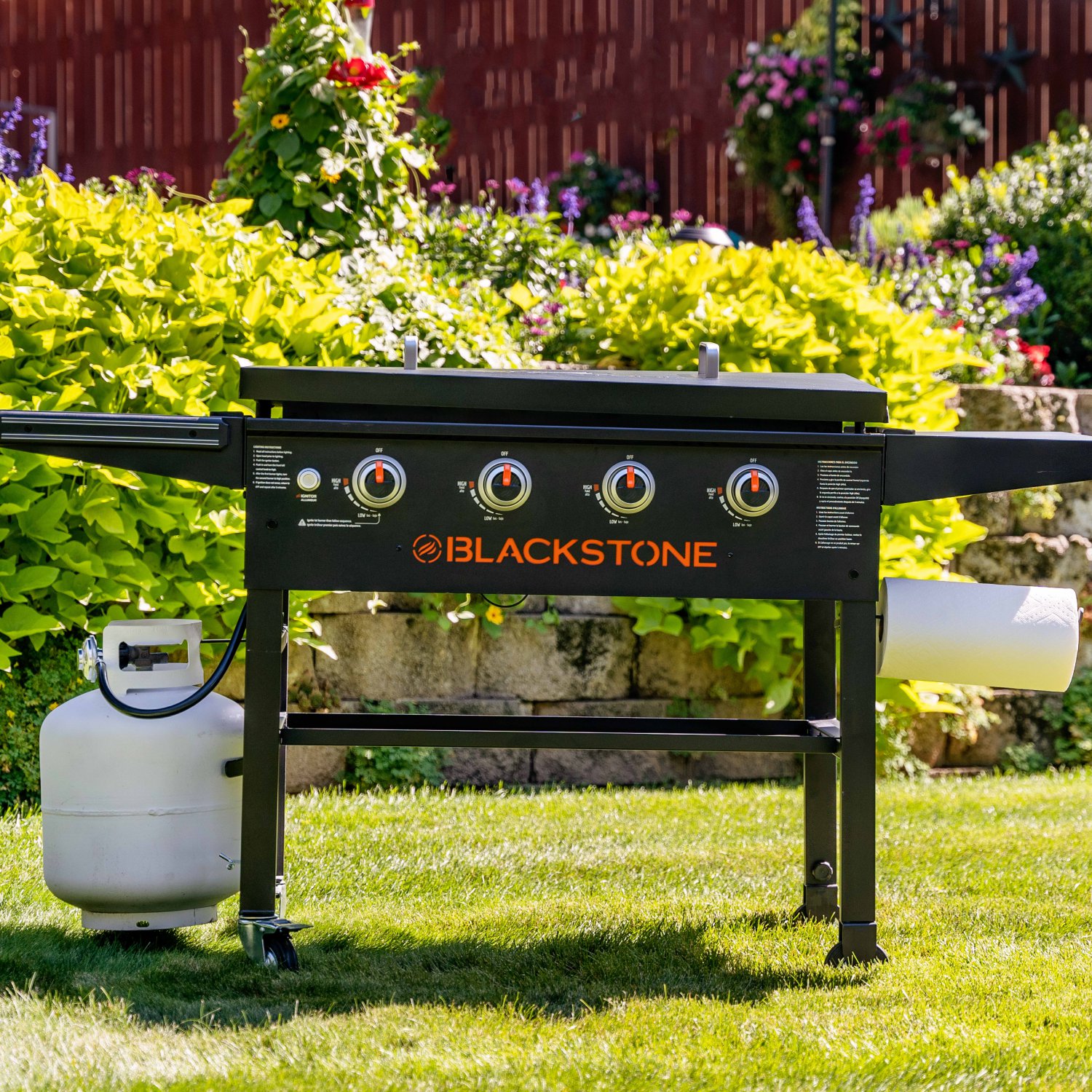 Blackstone 4Burner 36" Griddle Cooking Station with Hard Cover