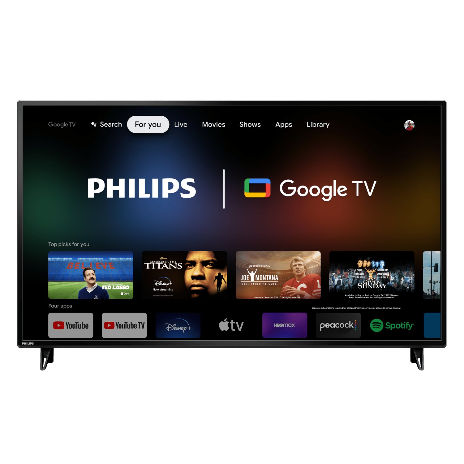 Philips 55" Class 4K Ultra HD (2160p) Google Smart LED TV (55PUL7552/F7)