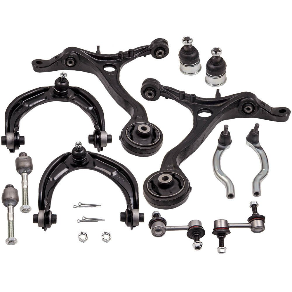 12 Pcs Front Upper Lower Control Arm & Bushings for Honda Accord 20082012