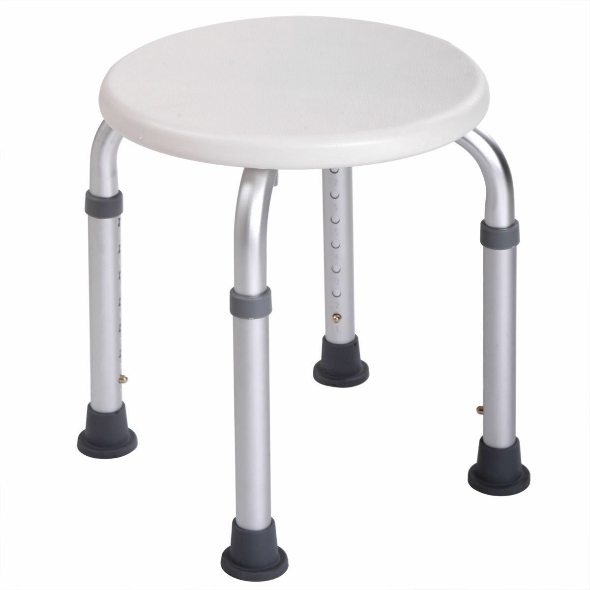Adjustable Aluminum Alloy Bath Shower Stool Seat Elderly Disability Aid