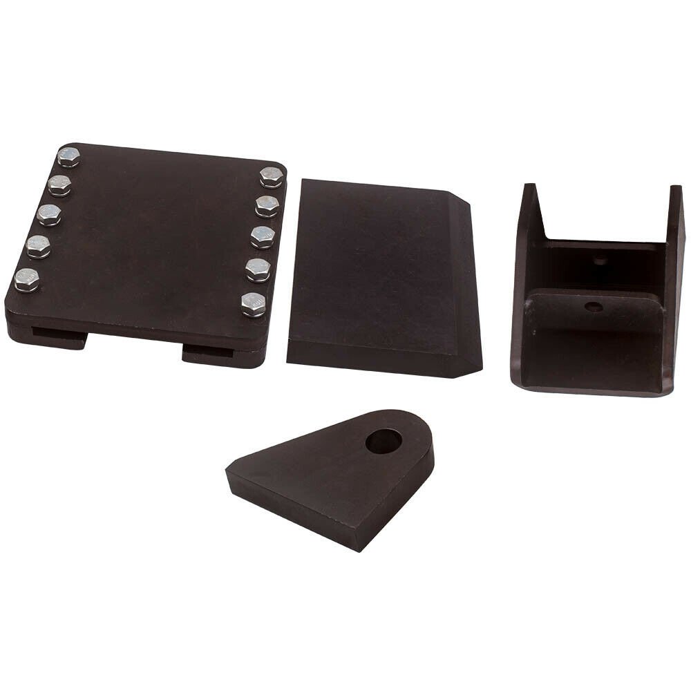 8'' Log Splitter Wedge, Push Plate Mount, Slide Rear Cylinder Mount for