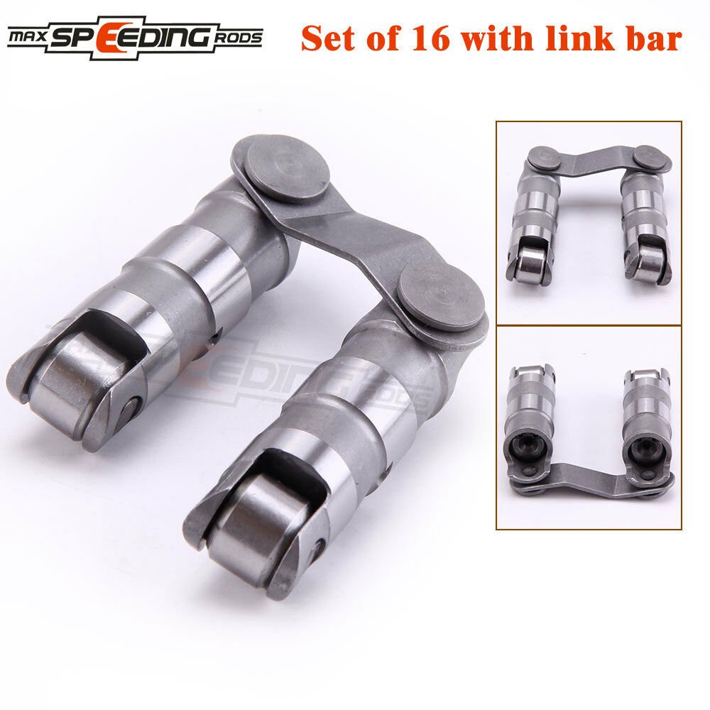 Hydraulic Roller Lifter 16pcs For Chevrolet BBC 396 454 402 427 RetroFit