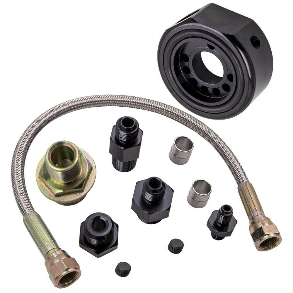 LS / B20 Adapter Plate Sandwich Set Vtec Head Conversion Kit Black B16