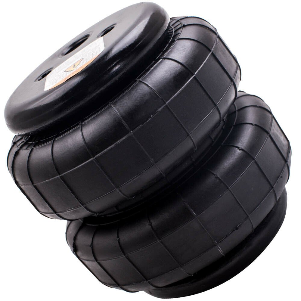 2 Pieces Universal Standard 2500 lb Air Bellows 1/2"npt Single Port