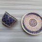 Porcelain antique art offee cup thai benjarong handpaint gift and decor