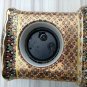 Antique clock gold bone china thai benjarong porcelain in silk box colletion