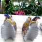 Vintage salt&pepper shaker dining set antique porcelain thai benjarong