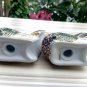 Vintage salt&pepper shaker dining set antique porcelain thai benjarong