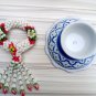 Vintageâ flowerâ garlandâ  thaiâ malaiâ clayâ & antique ceramicâ tray gift,decor
