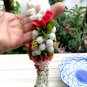 Vintageâ flowerâ garlandâ  thaiâ malaiâ clayâ & antique ceramicâ tray gift,decor