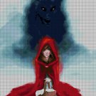 Little Red Riding Hood and the Wolf DMC cross stitch pattern in pdf DMC