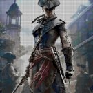 Assassin's Creed Female DMC cross stitch pattern in pdf DMC