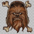 Chewbacca cross stitch pattern in pdf DMC