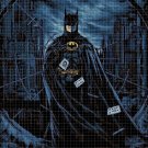 Batman3 cross stitch pattern in pdf DMC