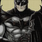 Bruce Wayne - Batman cross stitch pattern in pdf DMC