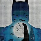 Bruce Wayne - Batman2 cross stitch pattern in pdf DMC