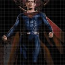 JL Superman2 cross stitch pattern in pdf DMC