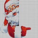 Christmas greeting card 2 cross stitch pattern in pdf DMC