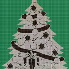 Christmas tree cross stitch pattern in pdf DMC