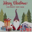 Merry Christmas 2 cross stitch pattern in pdf DMC