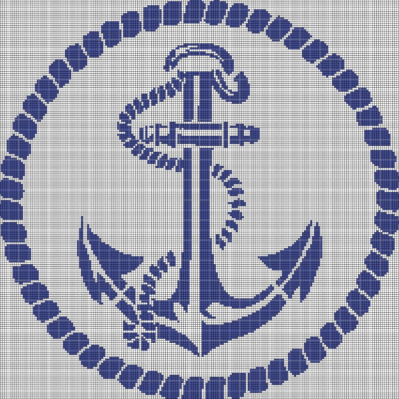 Anchor new silhouette cross stitch pattern in pdf