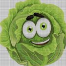Cabbage  cross stitch pattern in pdf DMC