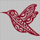 Bird Motifs silhouette cross stitch pattern in pdf