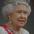 The Queen 2 cross stitch pattern in pdf DMC