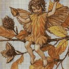 Flower fairy 13  cross stitch pattern in pdf DMC