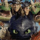 How to train -dragons cross stitch pattern in pdf ANCHOR